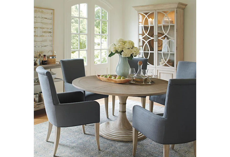 Malibu 6-Piece Dining Set by Barclay Butera at Esprit Decor Home Furnishings